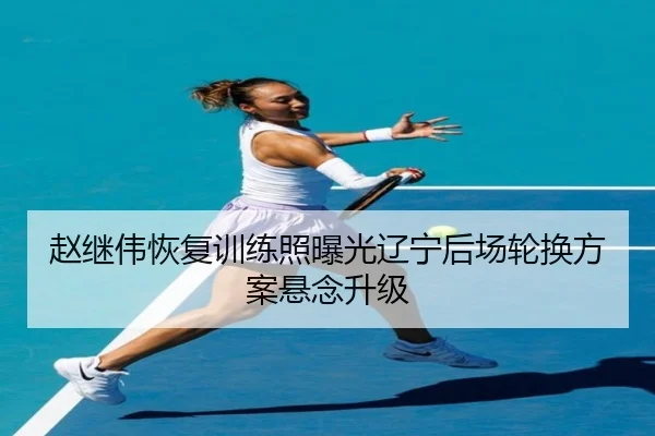 赵继伟恢复训练照曝光辽宁后场轮换方案悬念升级